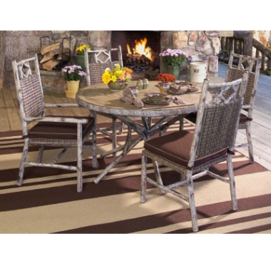 Woodard River Run 5 Piece Dining Set - WC-RIVERRUN-SET3