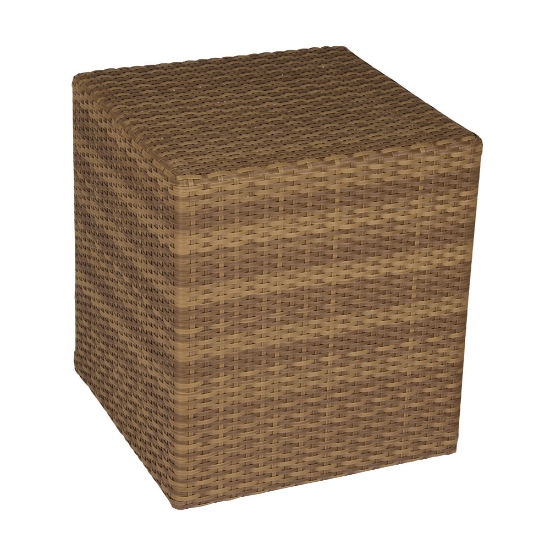 Woodard Saddleback Wicker Bunching Table - S523221