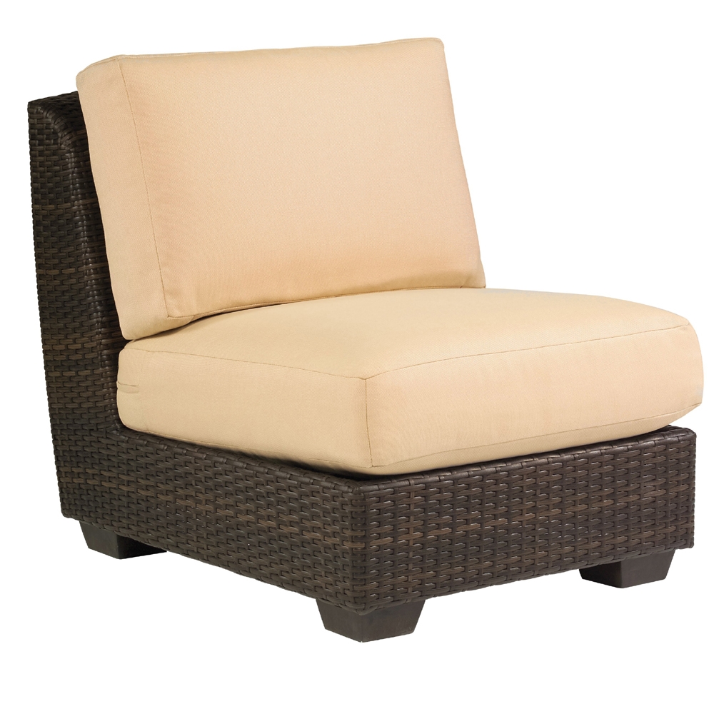 Woodard Saddleback Armless Sectional Chair - S523001