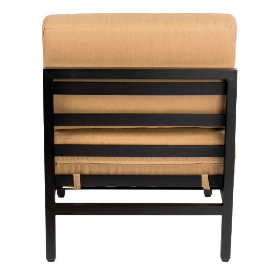 Salona Armless Sectional Chair Back View