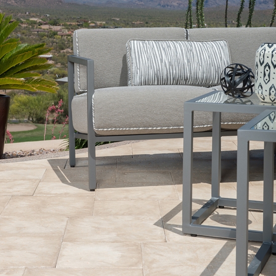 Salona Patio Sectional Table View