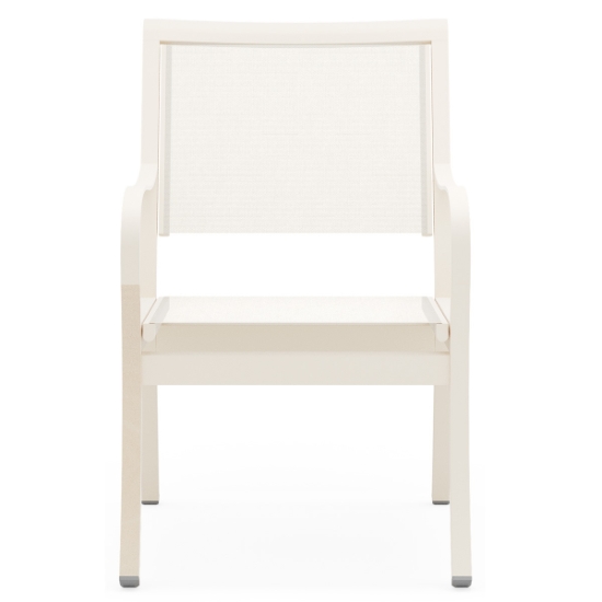 Scala Sling Dining Arm Chair front