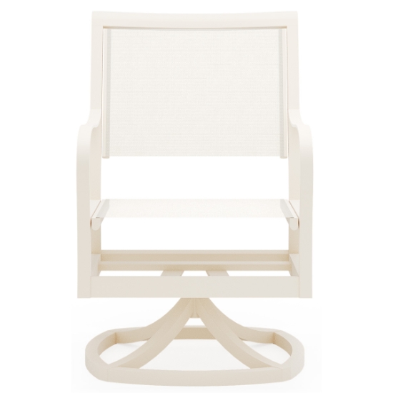 Scala Sling Dining Swivel Arm Chair front