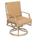 Seal Cove Swivel Dining Chair with Back Cushion