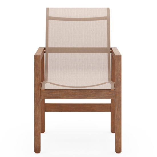 Woodard Sierra Sling Dining Chairs front