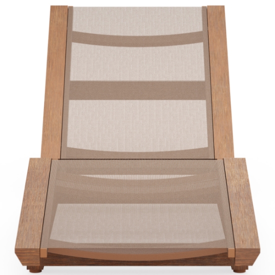 Sierra Baja Sling Chaise Lounge front