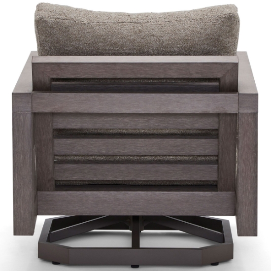 Sierra Swivel Lounge Chair back