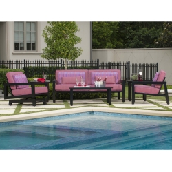 Woodard Soho Modern Outdoor Furniture Set - WD-SOHO-SET1