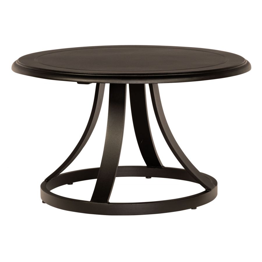 Woodard Solid Cast 32" Round Coffee Table - 5Y5400-09232