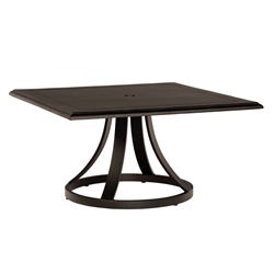 Woodard Solid Cast 36" Square Coffee Table - 5Y5400-09236