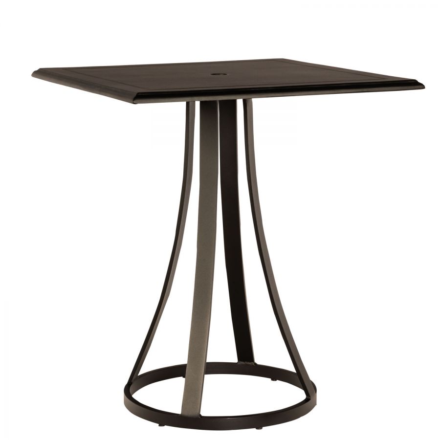 Woodard Solid Cast 36" Square Bar Height Table - 5Y6600-09236