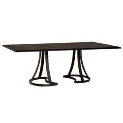 Woodard Solid Cast 84" x 42" Rectangular Dining Umbrella Table - 5Y7400-09284