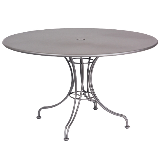 Constantine Wrought Iron Outdoor Dining Set With Cushions - WD-CONSTANTINE-SET2
