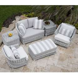 Woodard Sonoma Wicker Outdoor Furniture Set - WD-SONOMA-SET6