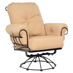Woodard Terrace Small Scale Swivel Rocker Lounge Chair - 790177