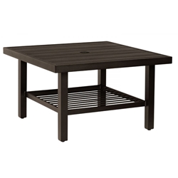 Woodard Tri-Slat 36" Square Coffee Table - 4V4300-02637