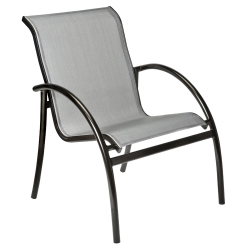 Woodard Tribeca Sling Dining Arm Chair - Stackable - 5D0401