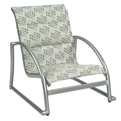Woodard Tribeca Padded Sling Sand Chair - Stackable - 5D0540