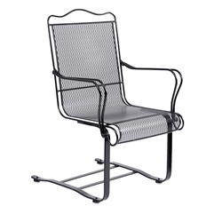 Woodard Tucson High-Back Spring Base Dining Chair - 1G0018