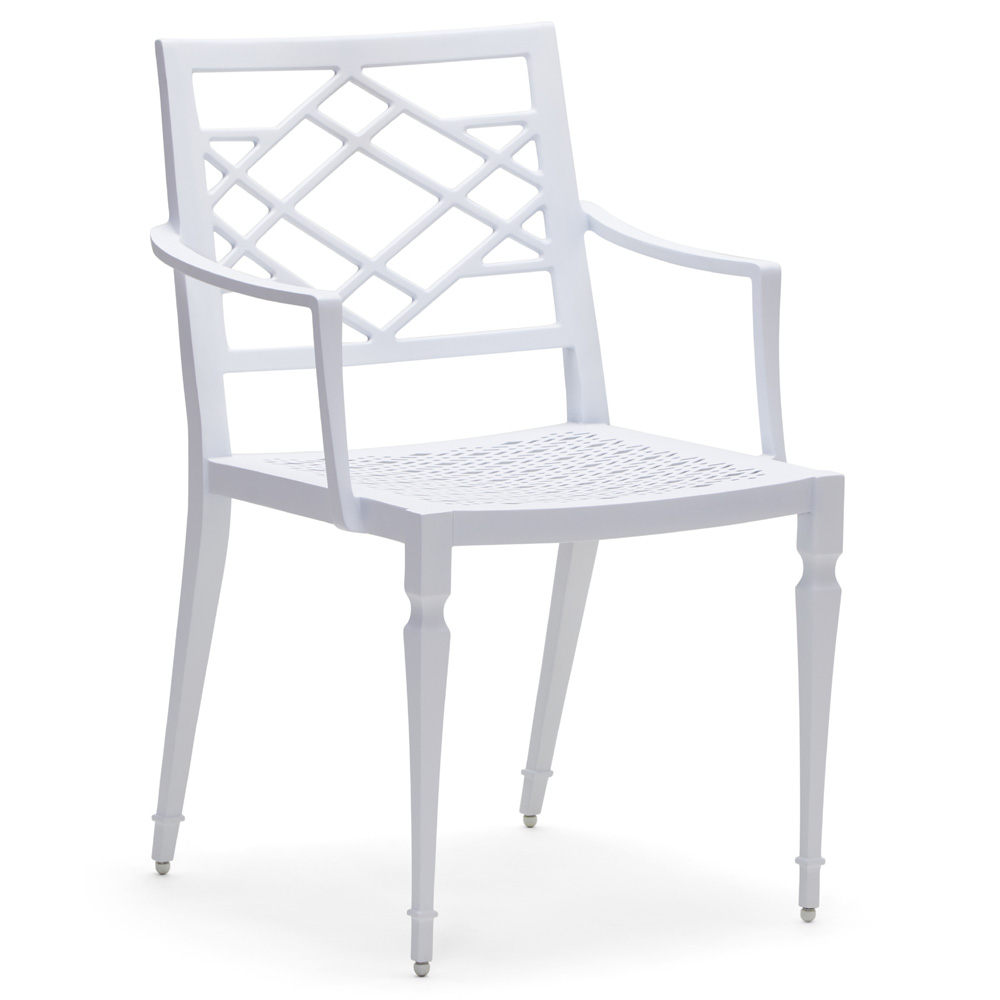 Woodard Tuoro Dining Arm Chair - 7S0401