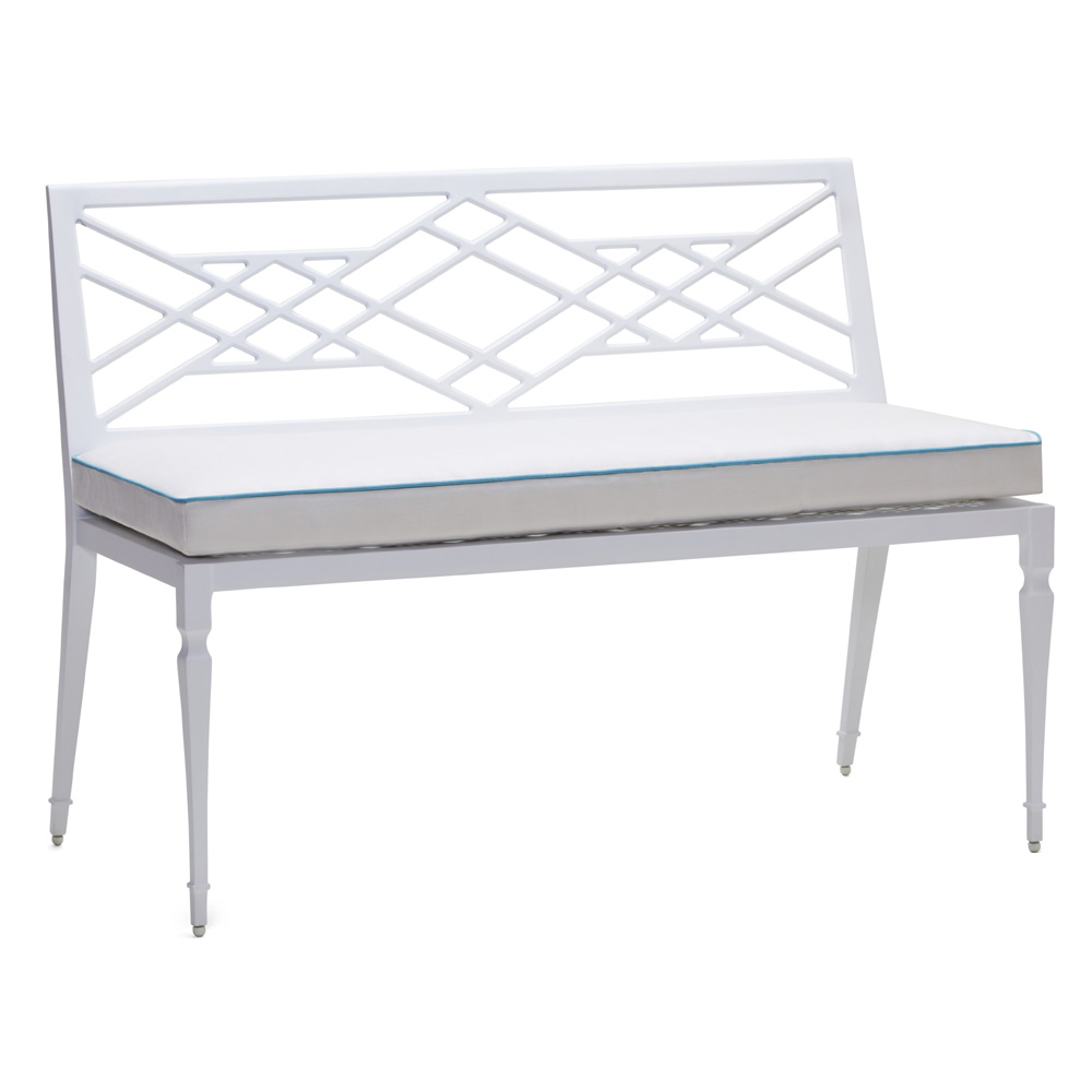 Woodard Tuoro Bench without Arms and Seat Cushion - 7S0423ST