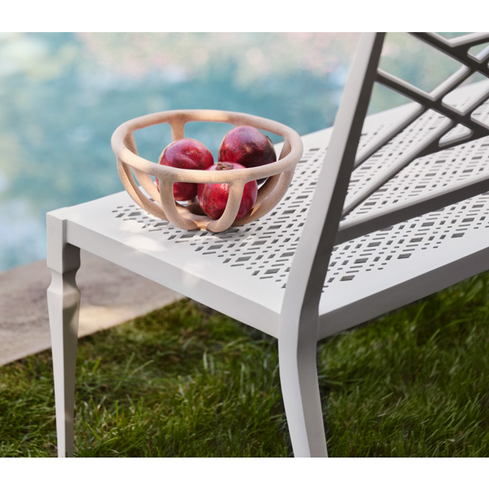 Tuoro Bench frame detail