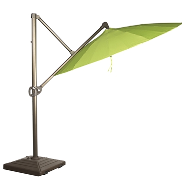 Woodard 10 Luxury Square Cantilever Umbrella