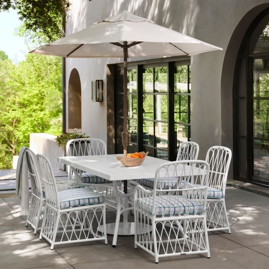 7.5' Aluminum 8-Rib Market Umbrella - 7821CW