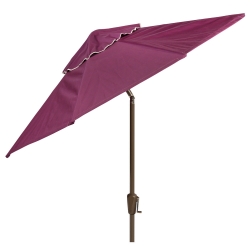 Woodard 7.5 Foot Aluminum 8-Rib Market Umbrella - 7821CW