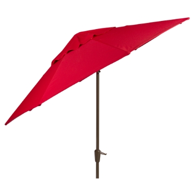 Woodard 9 Foot Aluminum Market Umbrella with Auto-Tilt - 9861CW