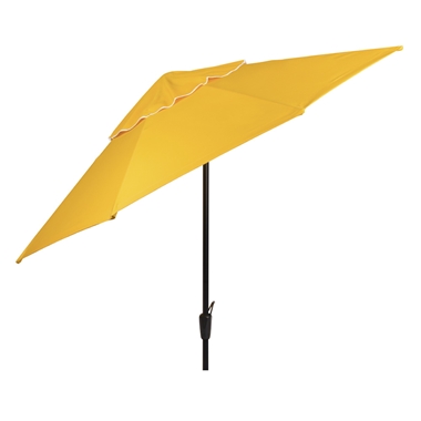 Woodard 9 Foot Aluminum Market Umbrella with Auto-Tilt - 9861