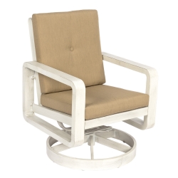 Woodard  Vale Swivel Rocking Dining Arm Chair - 7D0472