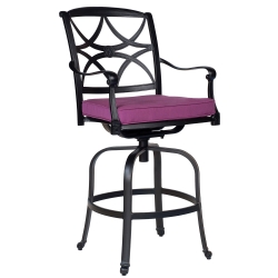 Woodard Wiltshire Swivel Bar Stool - 4Q0468