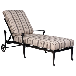 Woodard Wiltshire Adjustable Chaise Lounge - 4Q0470