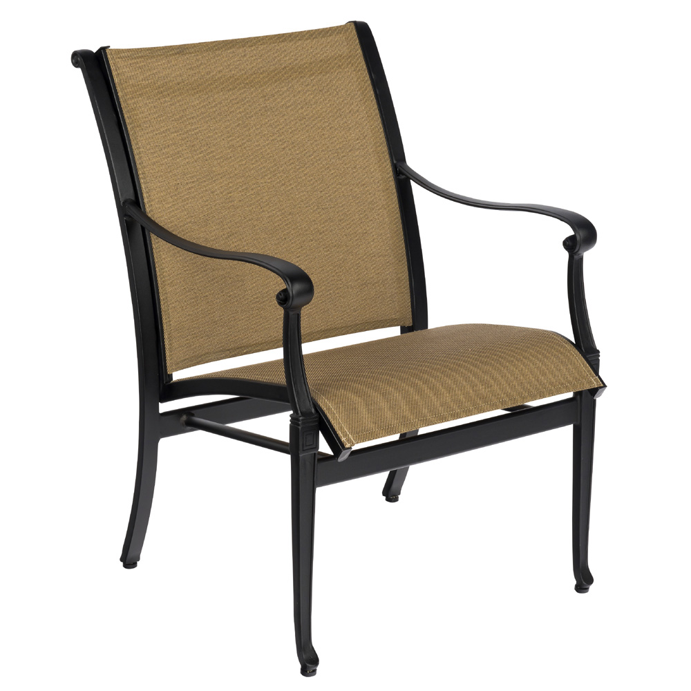 Woodard Wiltshire Sling Dining Arm Chair - 6W0401