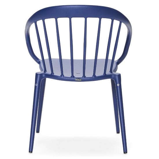 Windsor Stackable Dining Chairs back angle
